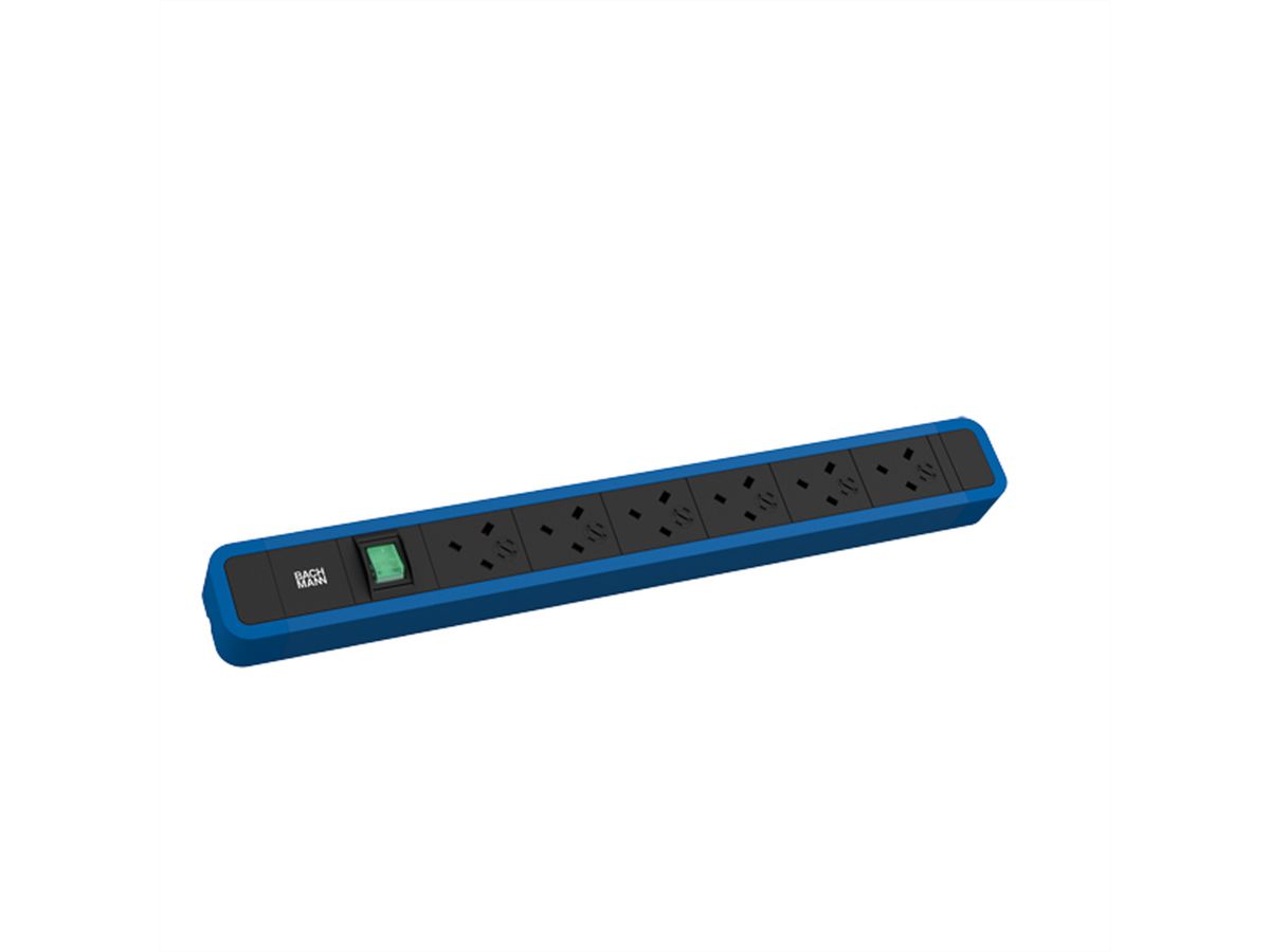 BACHMANN PRIMO 2 6xUK 45° 1xSchalter 2,0m UK RAL5010