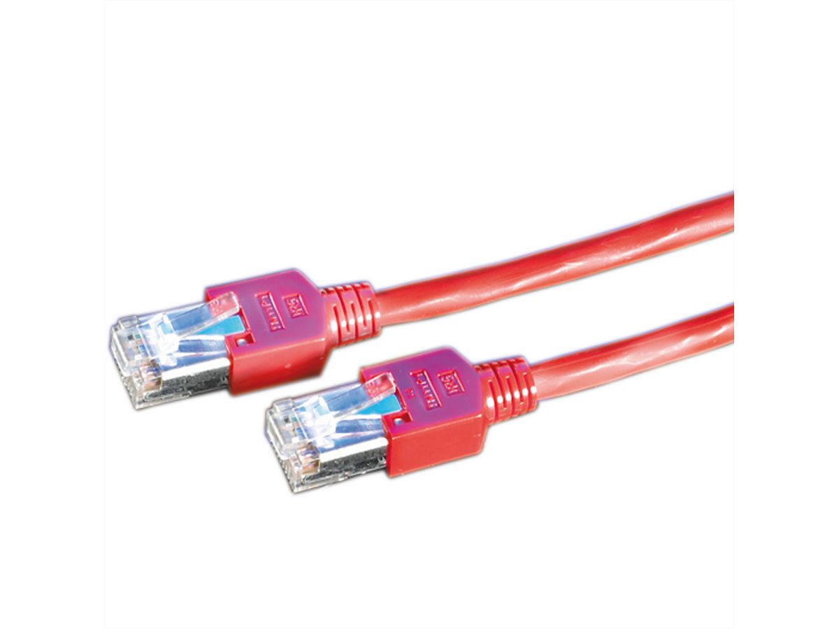 KERPEN Patchkabel Kat.5e (Class D) SF/U, MegaLine D1-20, rot, 10 m