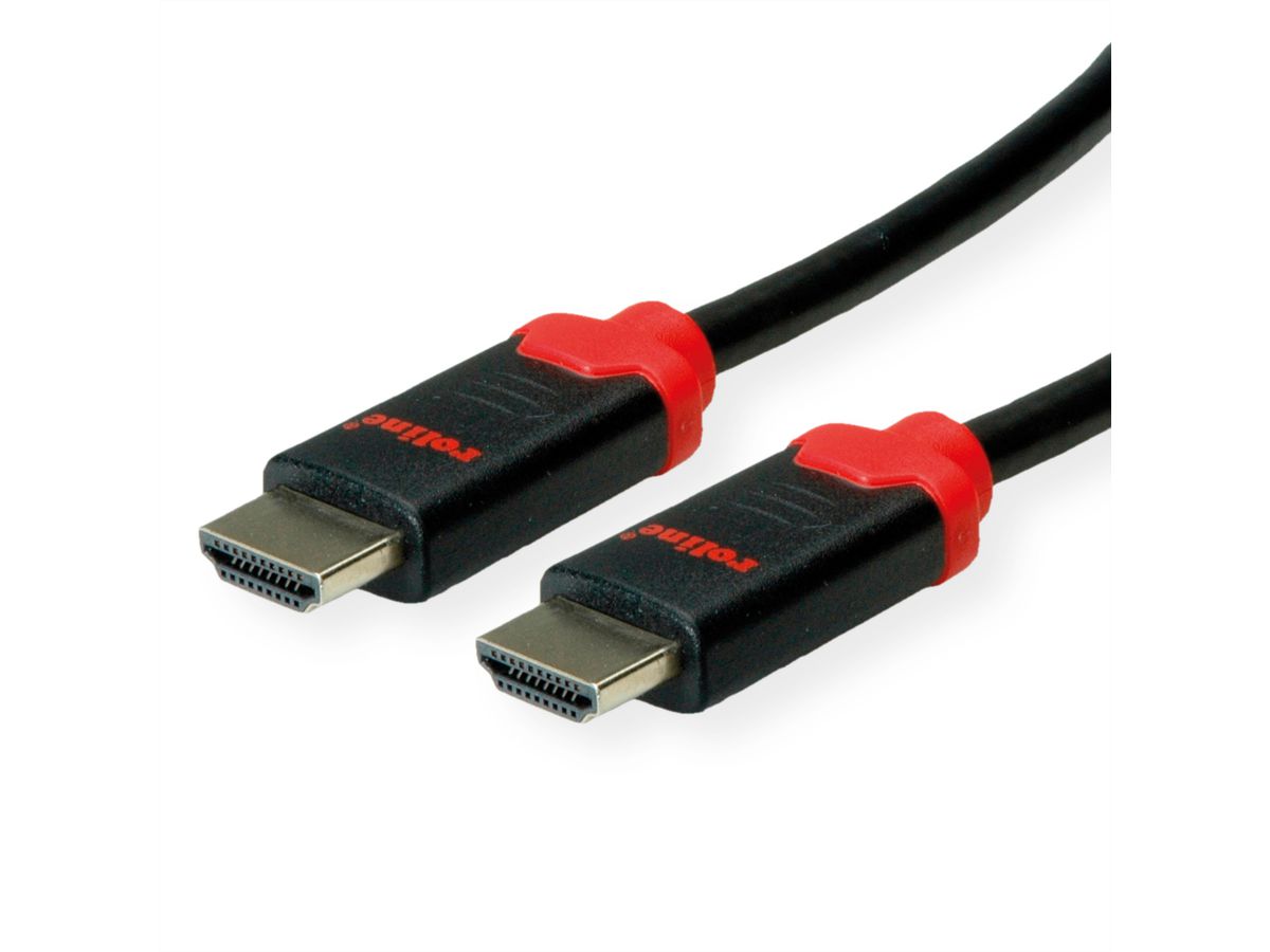 ROLINE 10K HDMI Ultra High Speed Kabel, ST/ST, schwarz, 5 m