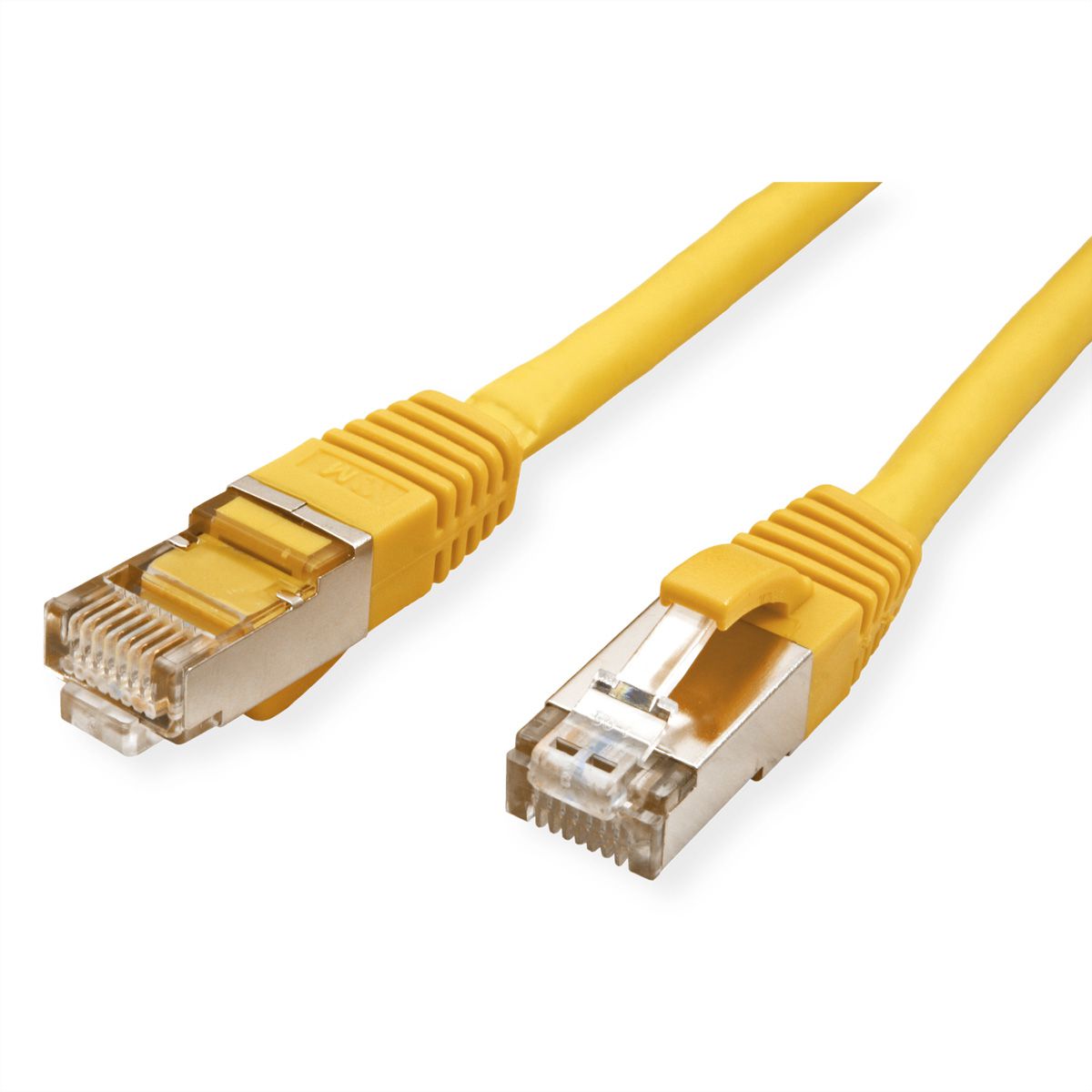 VALUE Patchkabel Cat.6 (Class E) S/FTP (PiMF), LSOH, gelb, 10 m