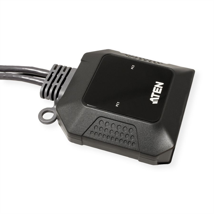 ATEN US3312 2-Port USB-C 4K DisplayPort KVM Switch