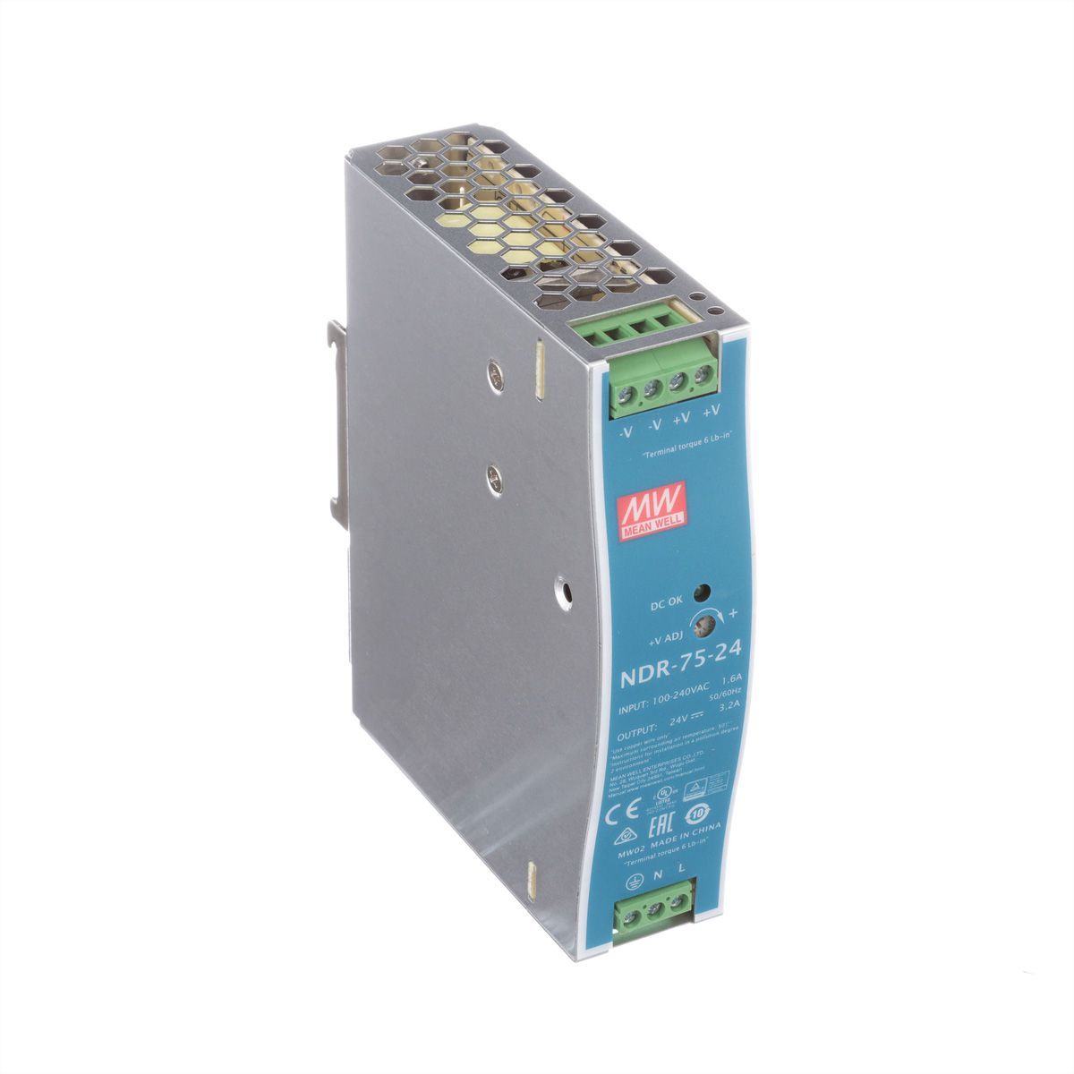MEAN WELL NDR-75-24 Hutschienennetzteil 75W 24V DC