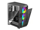 XILENCE Xilent Breeze II ATX PC Case black, X812.ARGB Gaming ATX PC Case schwarz