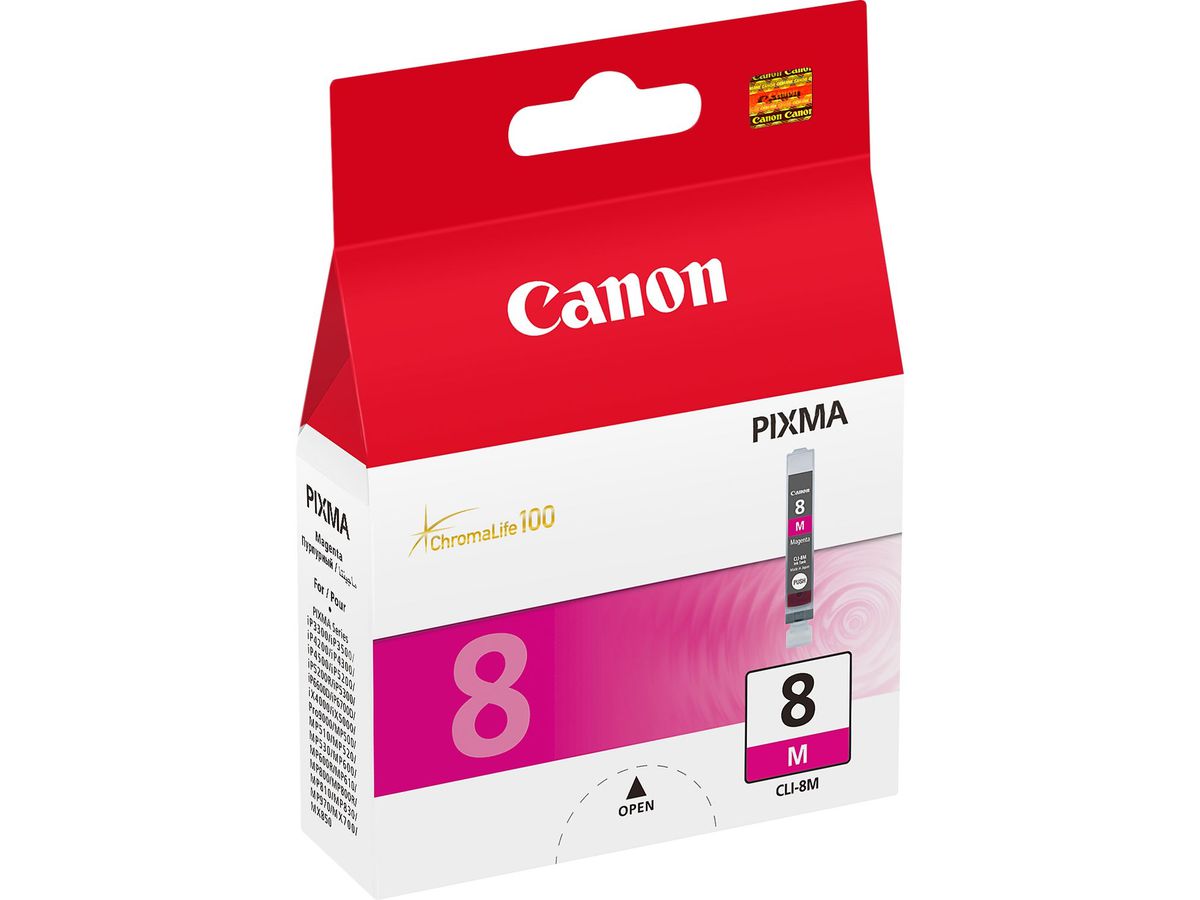 Canon CLI-8M w/Sec Druckerpatrone 1 Stück(e) Original Magenta