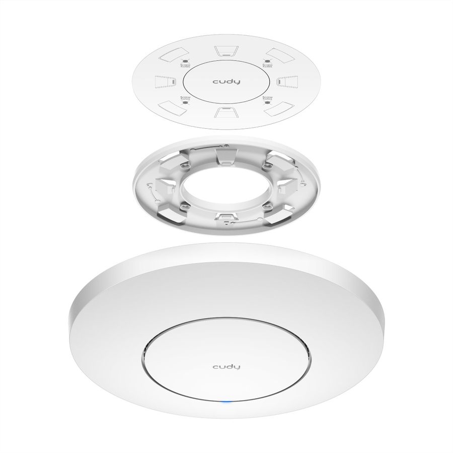 CUDY AP11000 BE11000 Wi-Fi7 Access Point Tri-Band 2.5G mit 10G SFP+