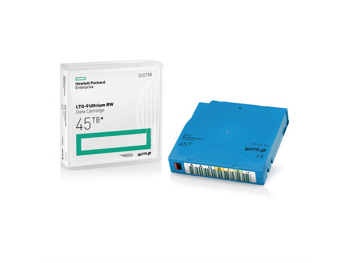 HPE LTO Ultrium 9 Q2079A 18TB/45TB