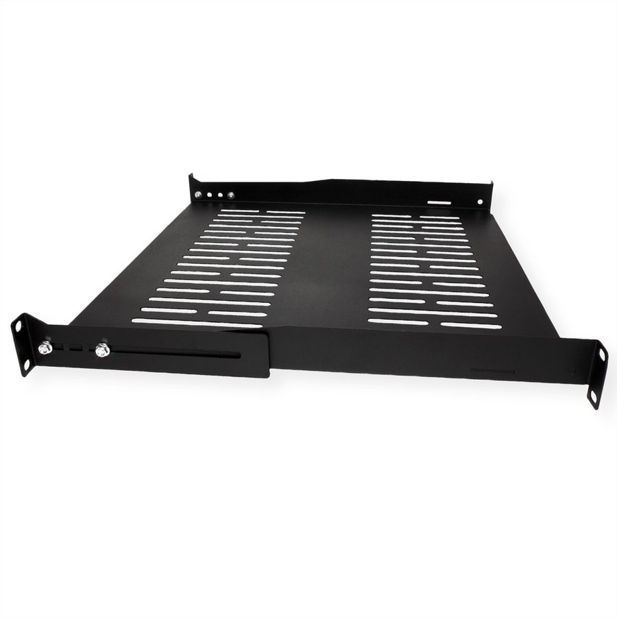 VALUE 19-Zoll-Geräteträger, 485 x 400mm, max. 25kg, schwarz