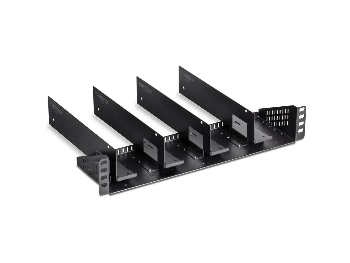 TRENDnet TI-R4U 19-Zoll rackmontierbares vertikales Chassis, für industrielle Netzteile
