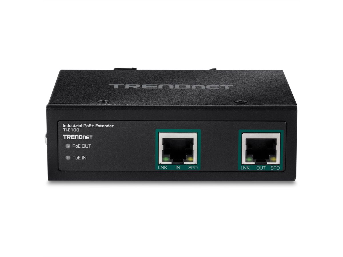 TRENDnet TI-E100 Industrial Gigabit PoE+ Extender