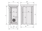 SCHROFF Unibody VENT - OD UNIBODY 20HE700B500T BEL.