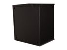 ROLINE 19-Zoll Wandgehäuse Basic 12 HE, 540x400 BxT Bausatz schwarz