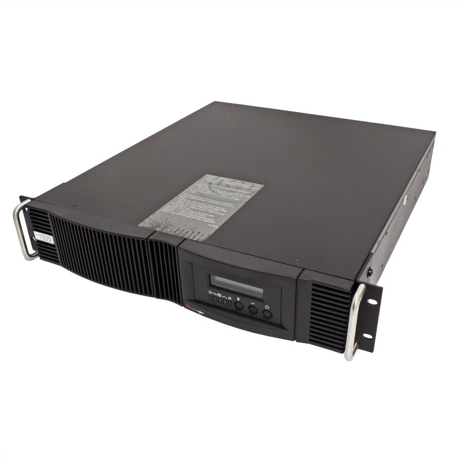 ROLINE ProSecure III 3000 RM2HE - Online USV, 19-Zoll Rackversion, schwarz