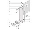 SCHROFF Steckbaugruppe mit starrem Griff in Trapezform - STECKBAUGR.HF TR-GR 3HE 3TE