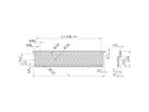 SCHROFF Z-Schiene für Steckverbinder nach EN 60603-2 (DIN 41612) - Z-SCHIENE 28TE F.DIN41612