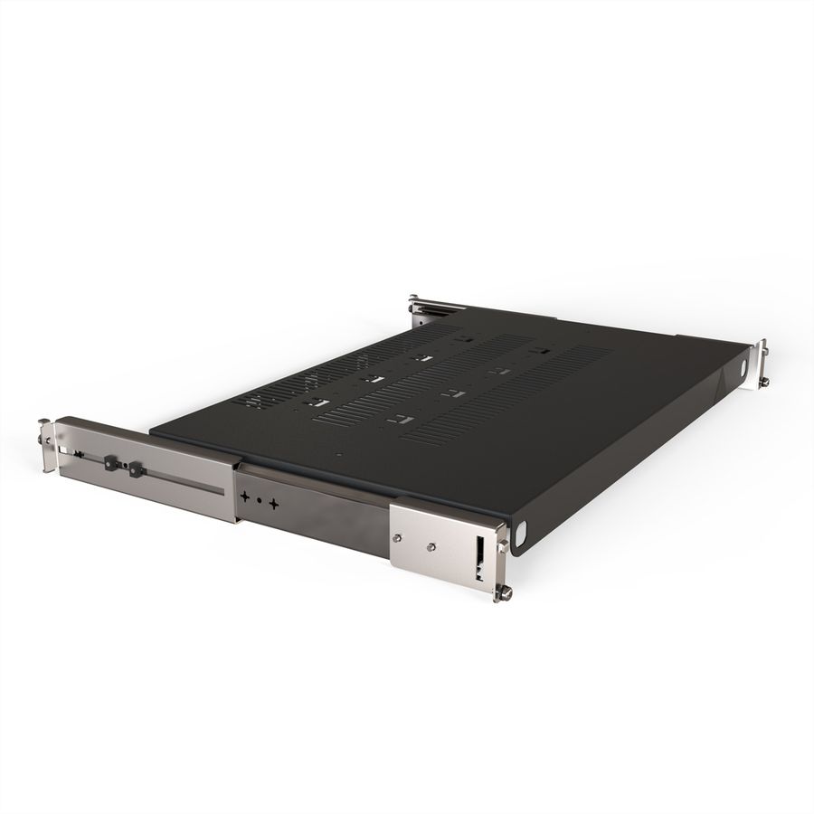 SCHROFF Gestellfachboden ausziehbar, verkürzt um 100 mm - GESTELL AUSZ.FACH. 800B 500T