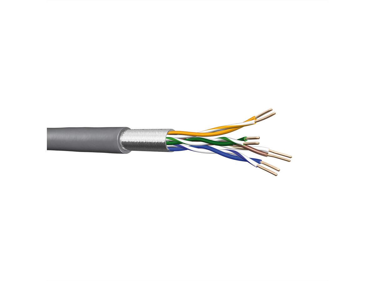 DRAKA UC300 S24 F/UTP H AWG 24 grau, 1000 m