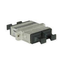 TELEGÄRTNER SC Duplex Kupplung, Single- u. Multimode, Keramikhülse, Metallgehäuse