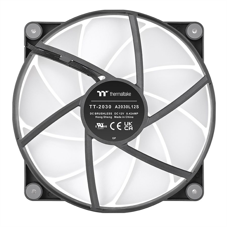 Thermaltake CT200 ARGB Sync 200mm Gehäuselüfter, schwarz