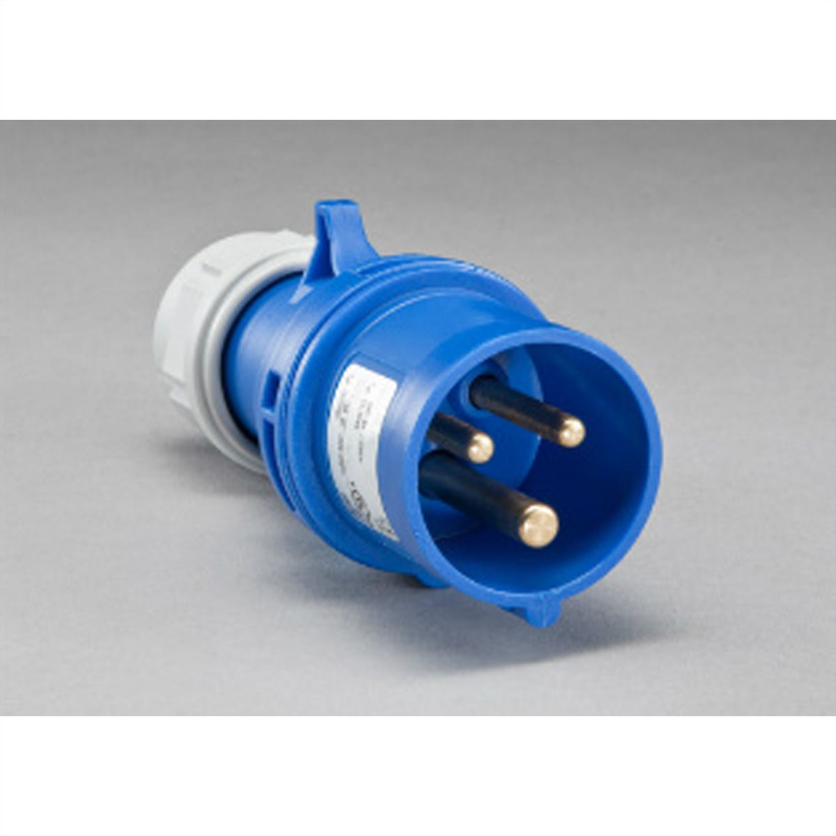 BACHMANN IT PDU ALU 1HE 24x C13 3x C19 Stecker CEE L+N+PE 16A blau