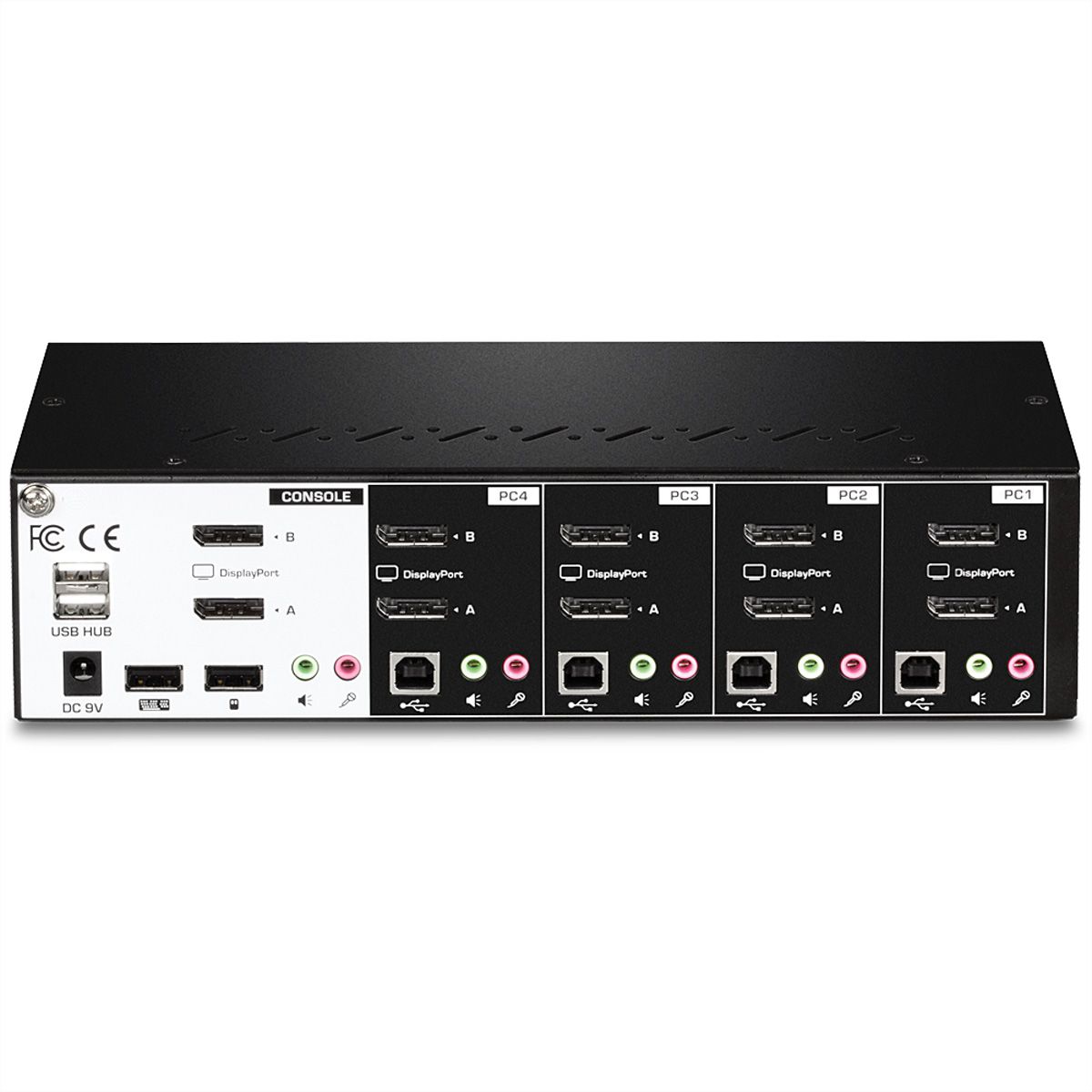 TRENDnet TK-440DP 4-Port Dual Monitor Display Port KVM Switch