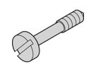 SCHROFF HALSSCHRAUBE M2,5X11 100STK