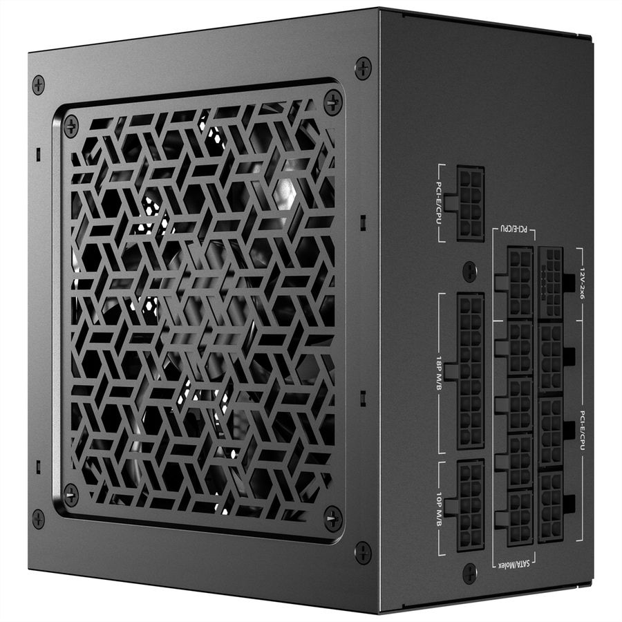 ANTEC GSK 1000 ATX3.1 1000 W Vollmodulares 80 PLUS Gold-Netzteil, schwarz