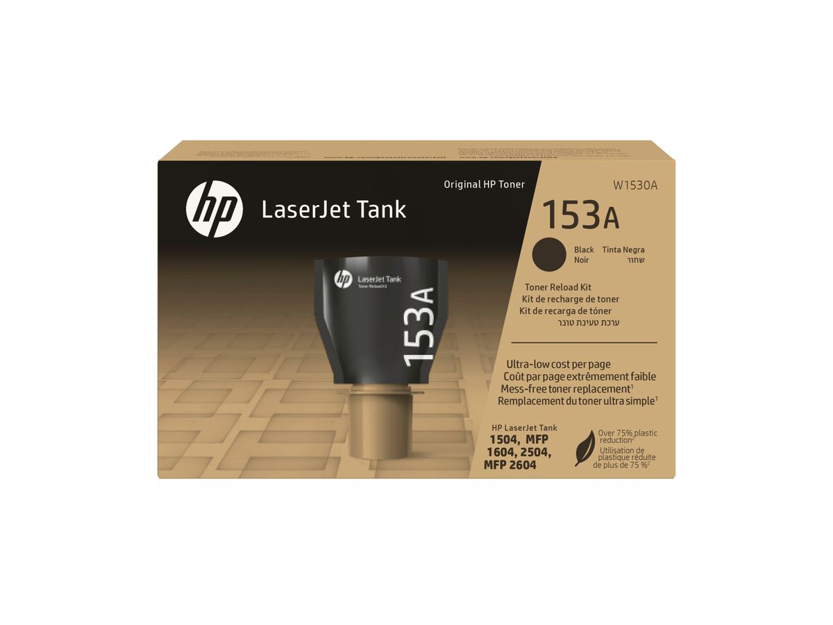 HP Original 153A Schwarz LaserJet Tank Toner-Nachfüllkit