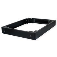 ROLINE Sockel für Netzwerkschrank, 600x800 BxT, schwarz
