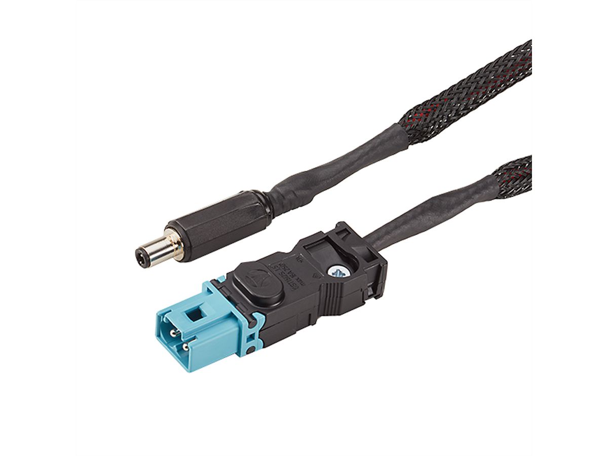 BACHMANN DC-Anschlusskabel BarcoCS, 0,45m ISV (Klein)/Hohlstecker