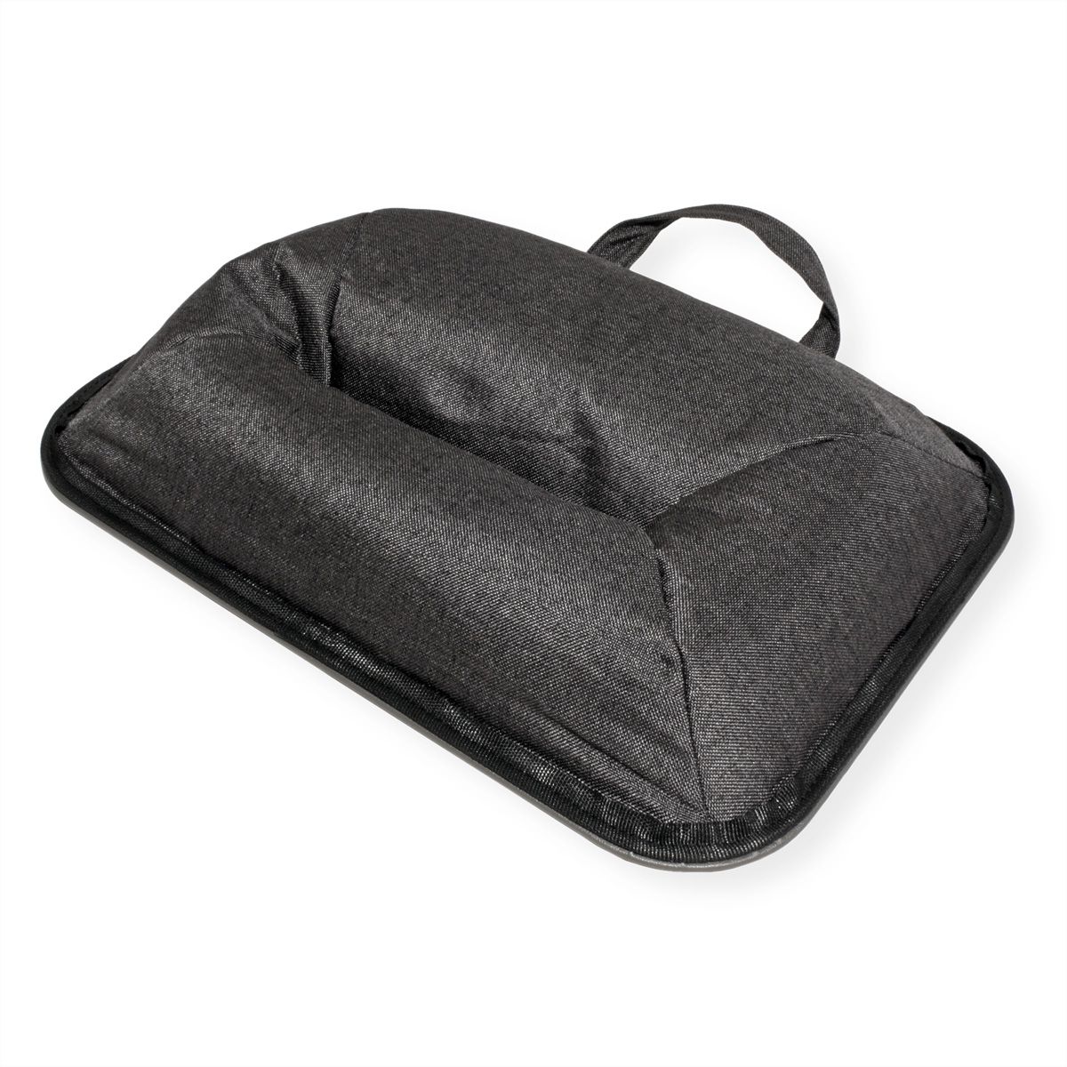 VALUE Knietablett / Laptop-/Tablet-Ablage mit Kissen, grau