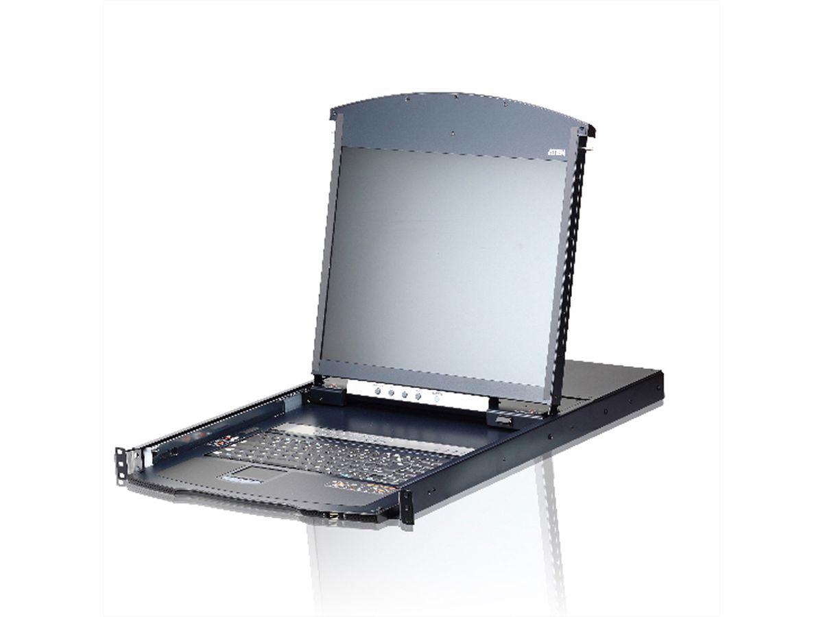 ATEN KL1116VN 48cm LCD IP-KVM 16-Port, DE-Layout