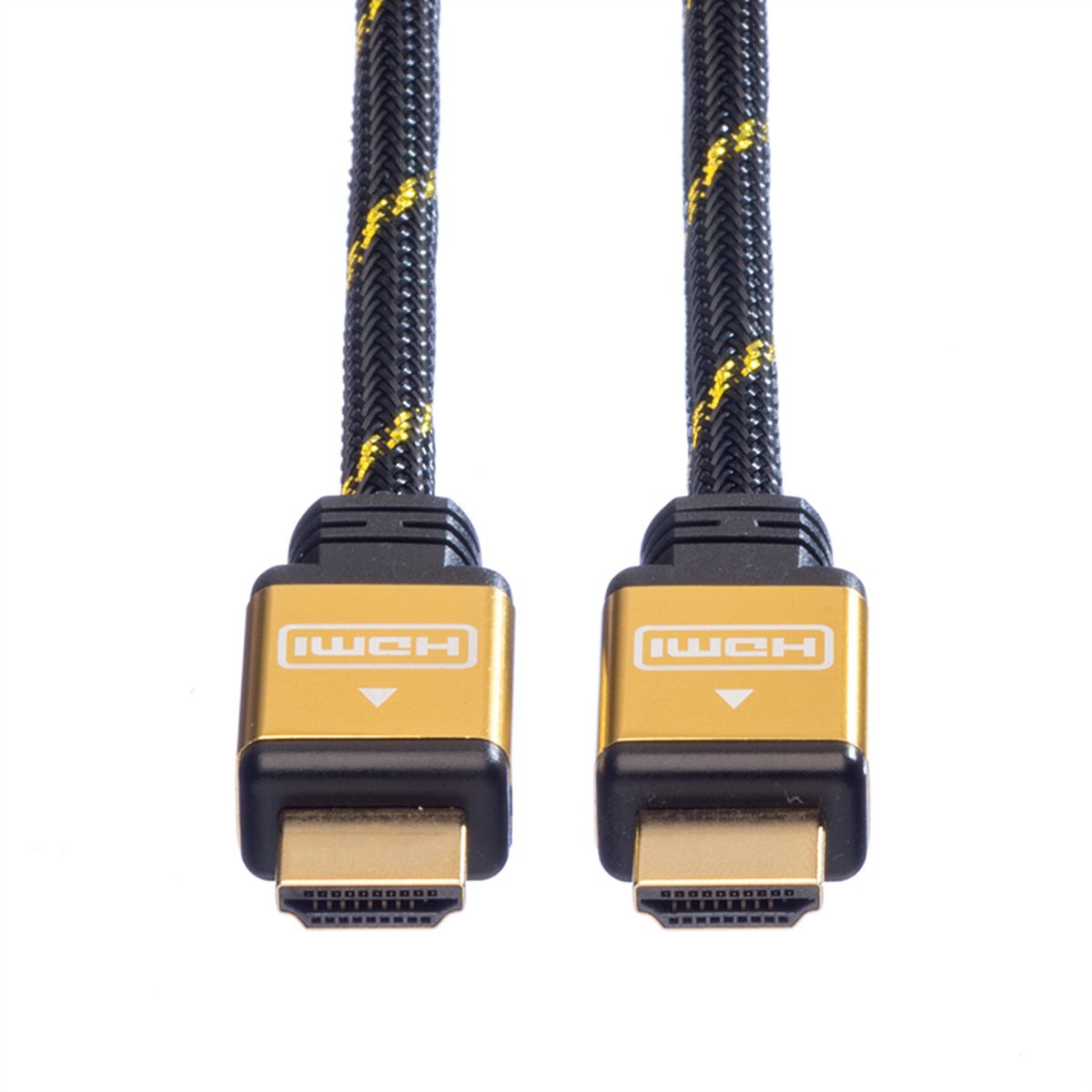 ROLINE GOLD HDMI High Speed Kabel mit Ethernet, 3 m