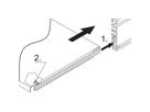 SCHROFF Montageplatte - CHASSISPLATTE 150T