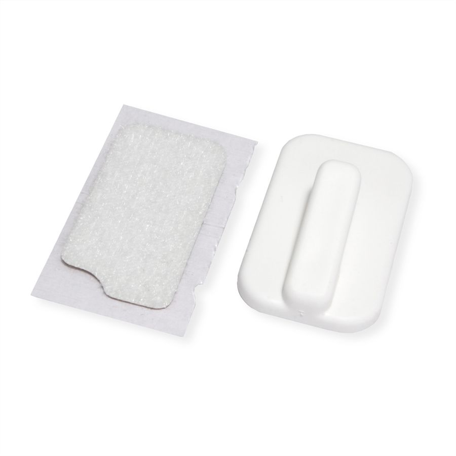 VELCRO® HANGables Mikro-Klebe-Haken 225g, 4 St. wiederablösbar, weiß