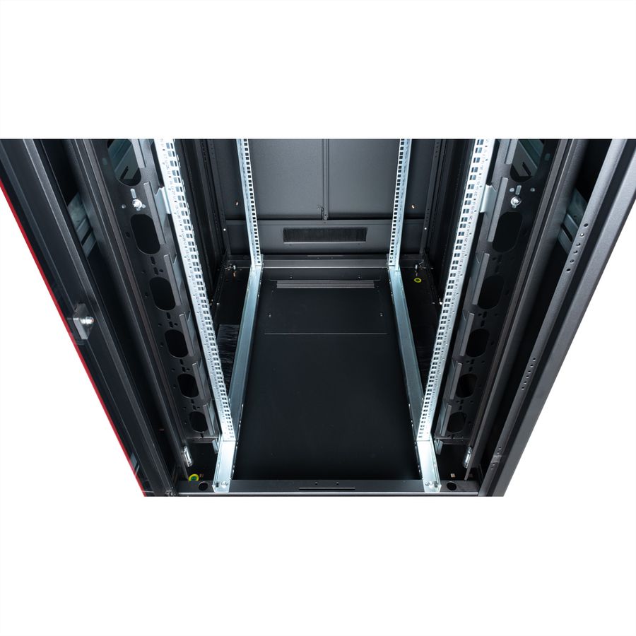 ROLINE 19-Zoll Netzwerkschrank Pro 47 HE, 600x800 BxT Glastür schwarz
