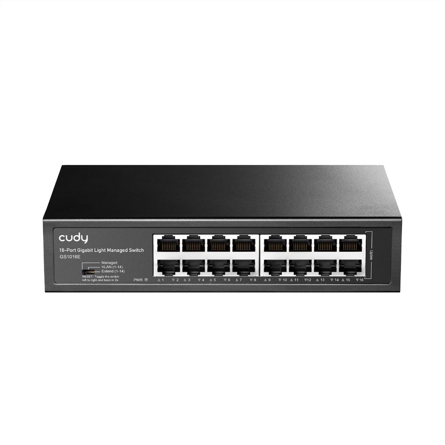 CUDY GS1016E 16-Port Gigabit Switch Light Managed