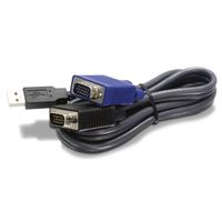 TRENDnet TK-CU10 KVM Kabel 10ft USB/VGA