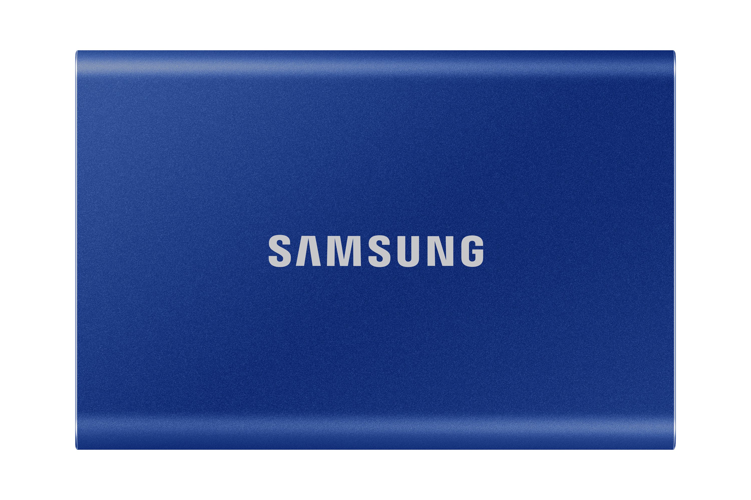 Samsung Portable SSD T7 2 TB Blau