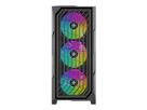XILENCE Xilent Breeze II ATX PC Case black, X812.ARGB Gaming ATX PC Case schwarz