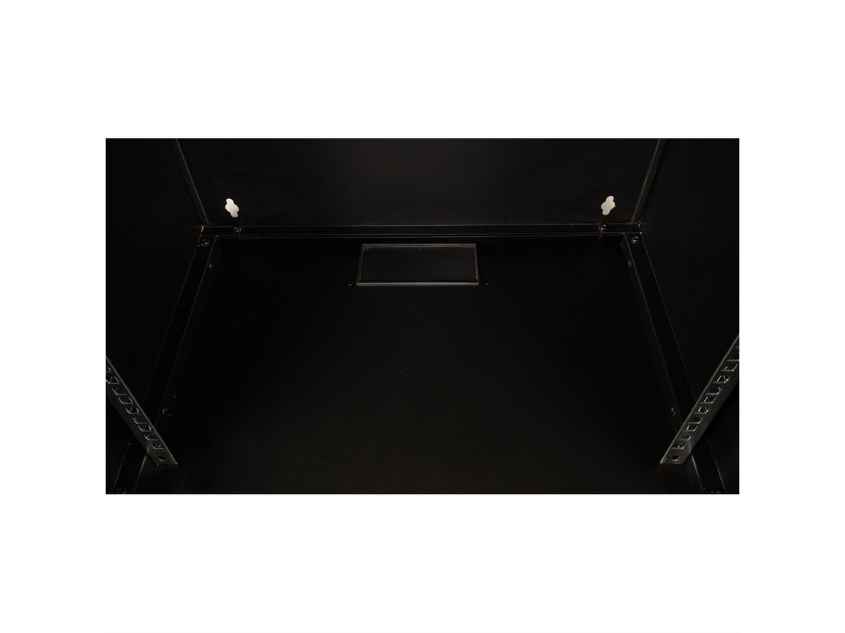 ROLINE 19-Zoll Wandgehäuse Basic 9 HE, 540x400 BxT Bausatz schwarz