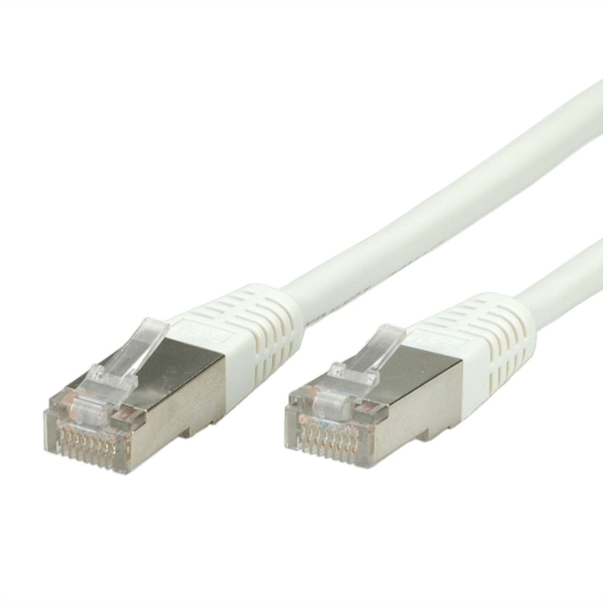 VALUE Patchkabel Cat.6 (Class E) S/FTP (PiMF), weiß, 10 m