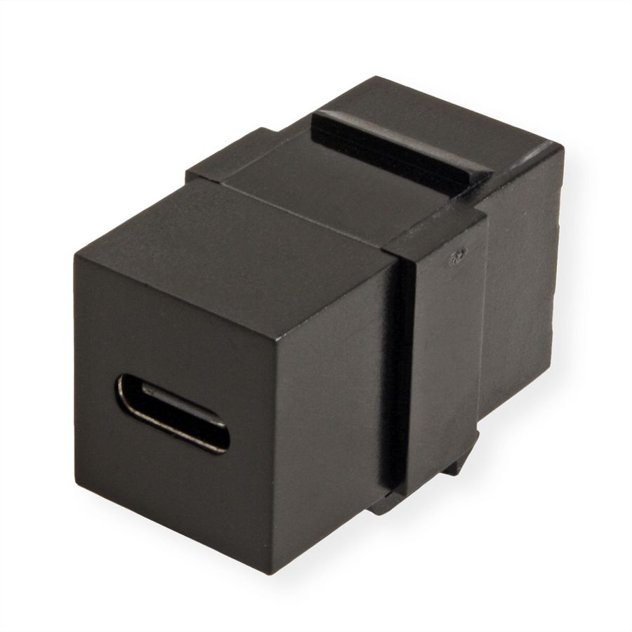 VALUE USB Typ C Keystone Modul, schwarz