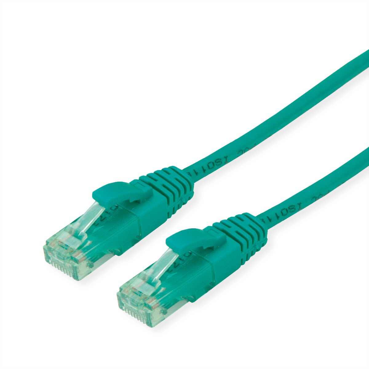 ROLINE RM Patchkabel Cat.6A UTP, grün, 0,3 m