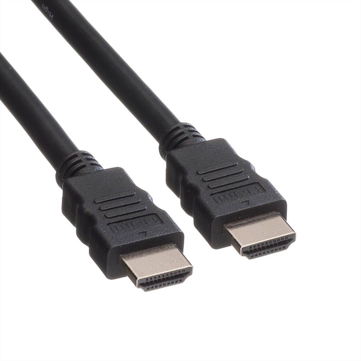 ROLINE GREEN Monitorkabel HDMI High Speed, ST-ST, schwarz, 1 m