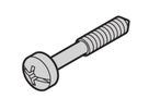 SCHROFF Halsschraube mit Kreuzschlitz/Schlitz - HALSSCHR.M.KR.M2,5 SCHW.100S