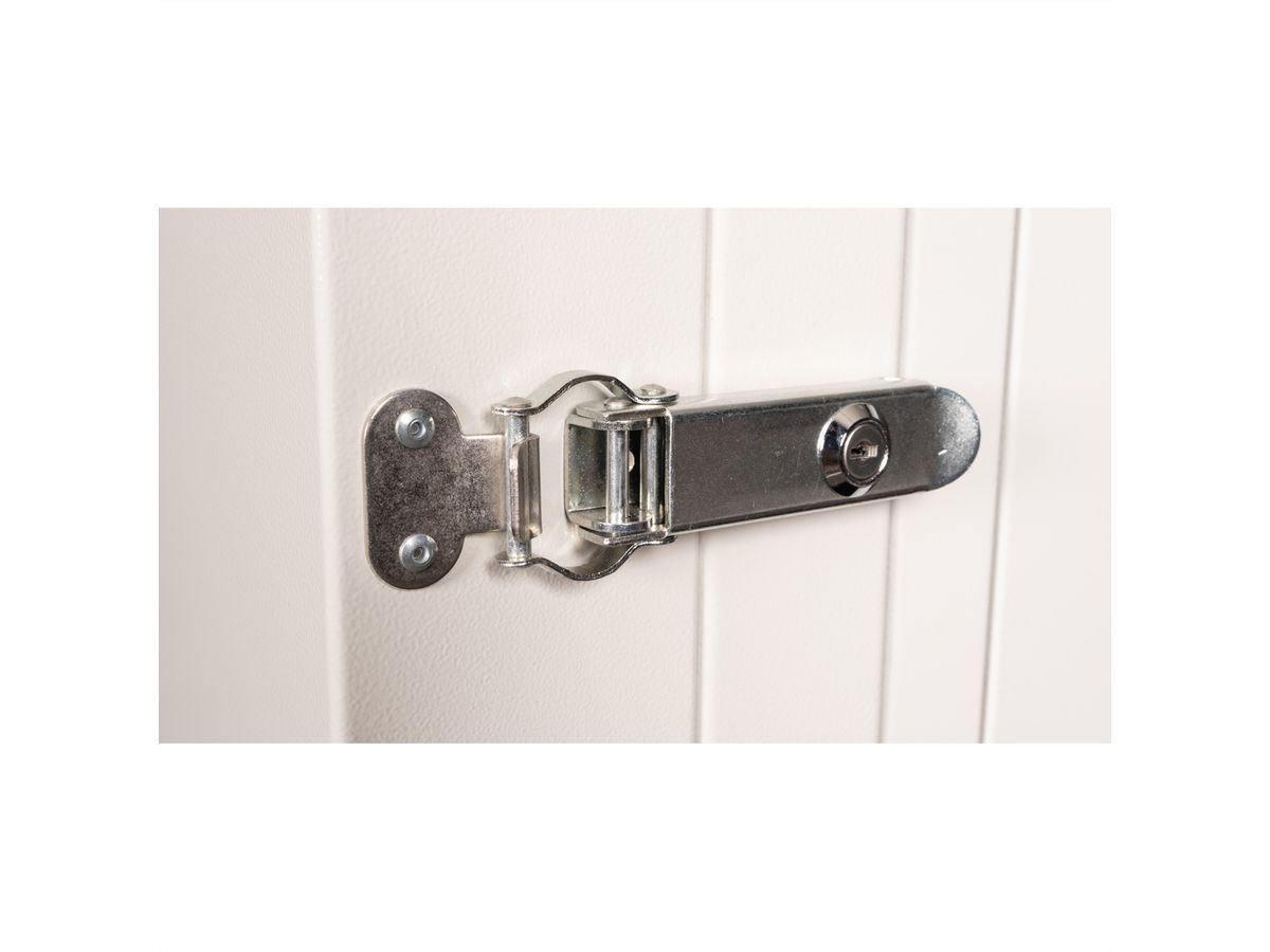 ROLINE 19-Zoll Wandgehäuse Pro 7 HE, 600x600 BxT zweiteilig schwenkbar grau