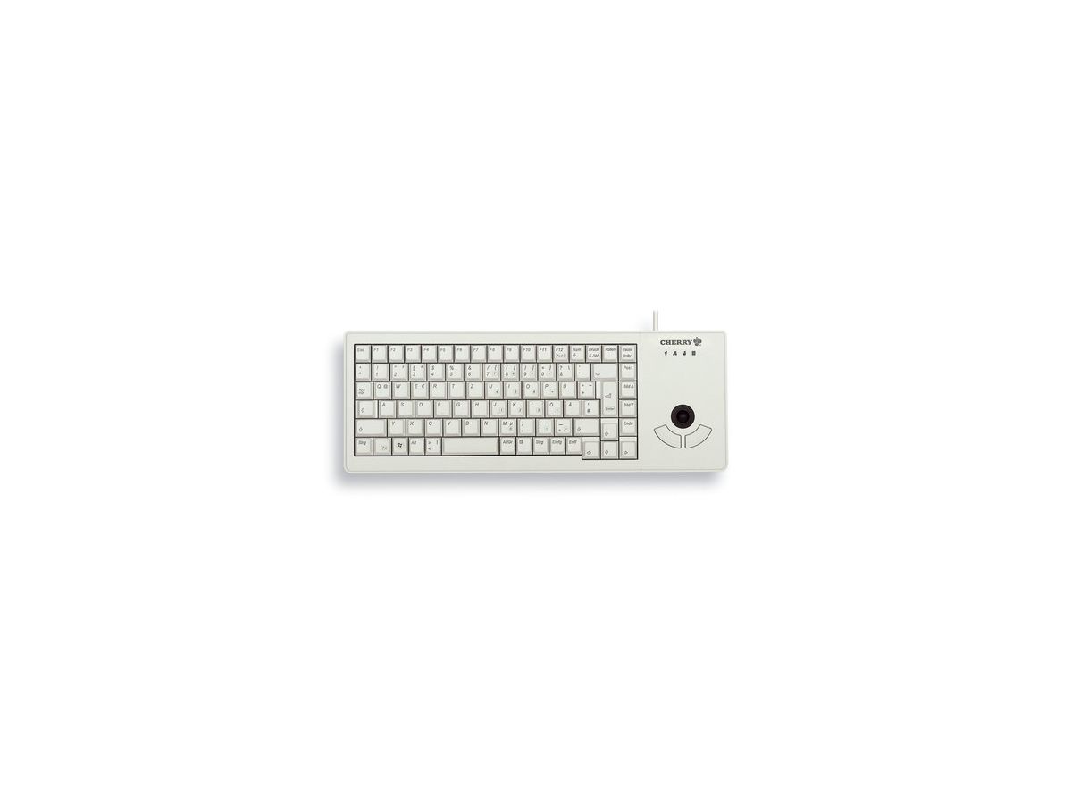 CHERRY XS Trackball Tastatur USB QWERTY US Englisch Grau
