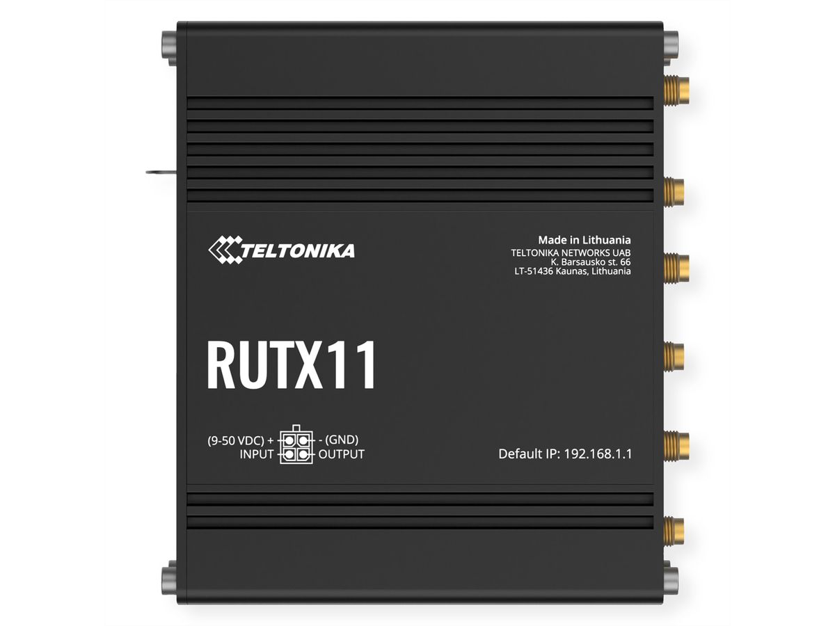 TELTONIKA RUTX11 LTE/4G Industrie Router