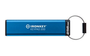 Kingston Technology IronKey 256GB Keypad 200, FIPS 140-3 Lvl 3 (ausstehend) AES-256 Verschlüsselung