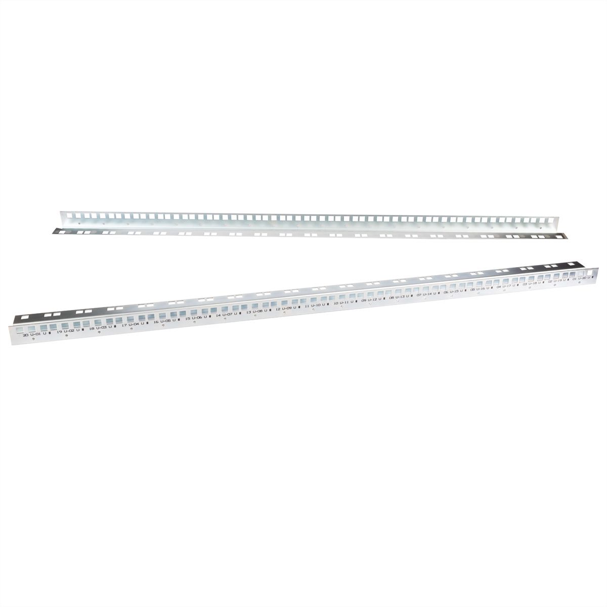 ROLINE 19-Zoll Profilschienen 16 HE, für outdoor Wandgehäuse Pro